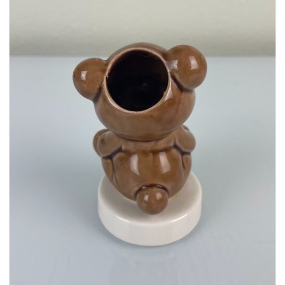 Norcrest Japan 1985 HB699 For A Bear Special Teacher Planter Pencil Holder Gift - Picture 5 of 9
